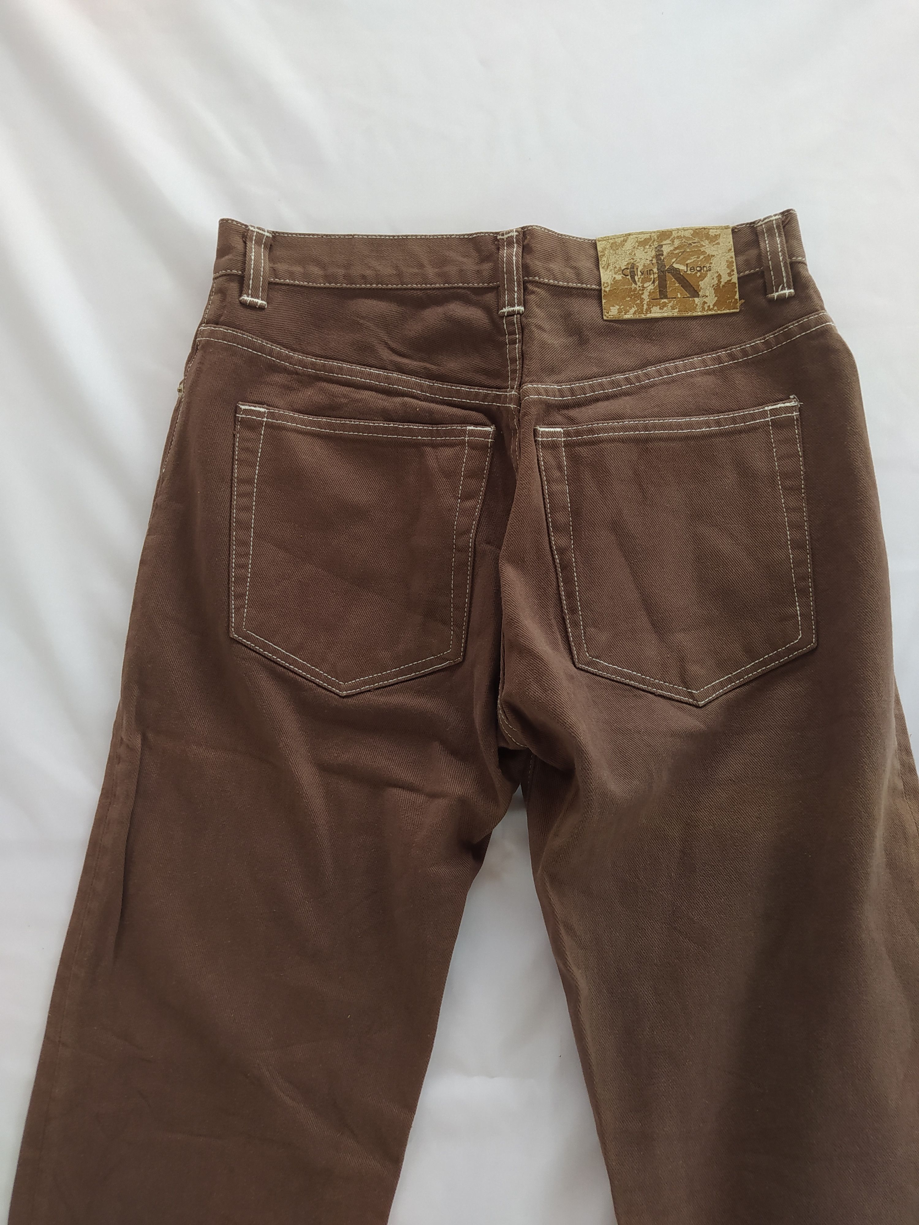 Calvin Klein Calvin Klein chocolate jeans Size US 30 / EU 46 - 10 Thumbnail