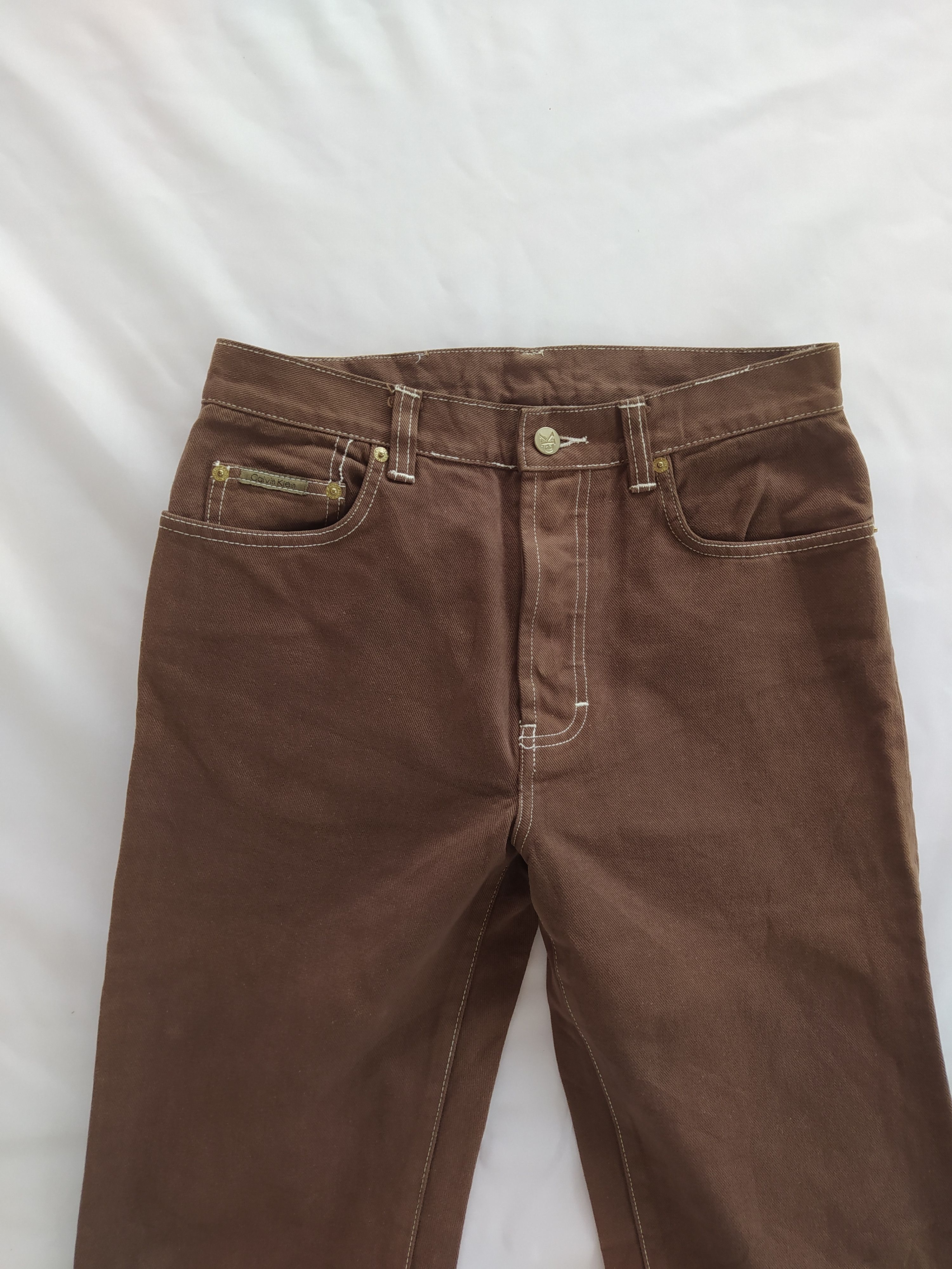 Calvin Klein Calvin Klein chocolate jeans Size US 30 / EU 46 - 4 Thumbnail