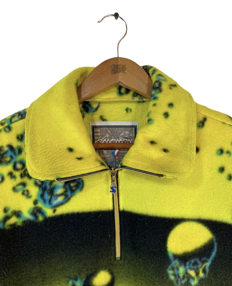 Salomon Vintage Salomon Fleece Half Zipper Jacket Very Nice Design Size US M / EU 48-50 / 2 - 4 Thumbnail