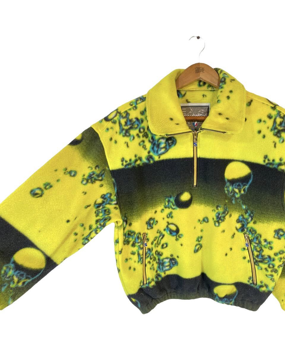 Salomon Vintage Salomon Fleece Half Zipper Jacket Very Nice Design Size US M / EU 48-50 / 2 - 3 Thumbnail