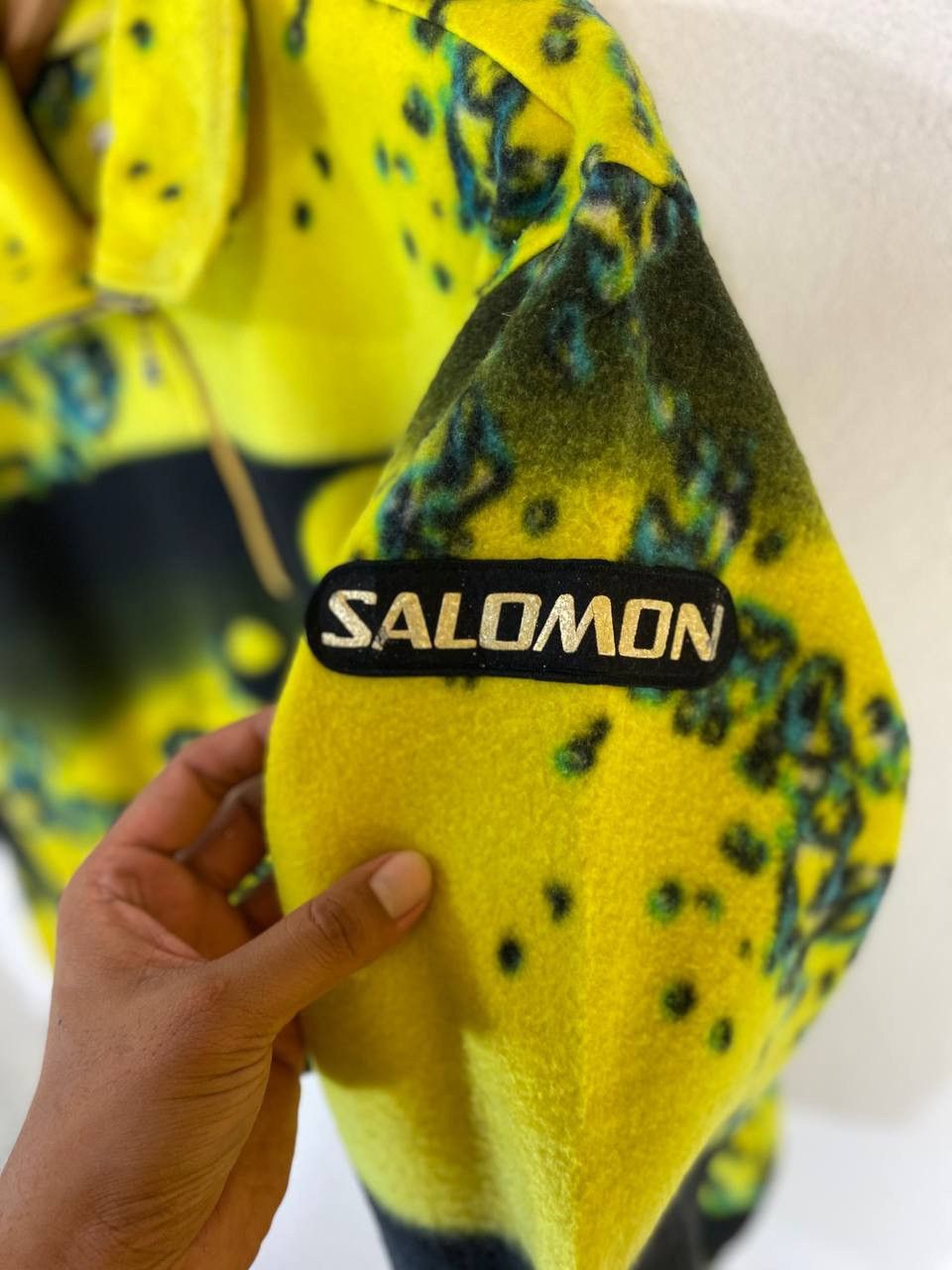 Salomon Vintage Salomon Fleece Half Zipper Jacket Very Nice Design Size US M / EU 48-50 / 2 - 7 Thumbnail