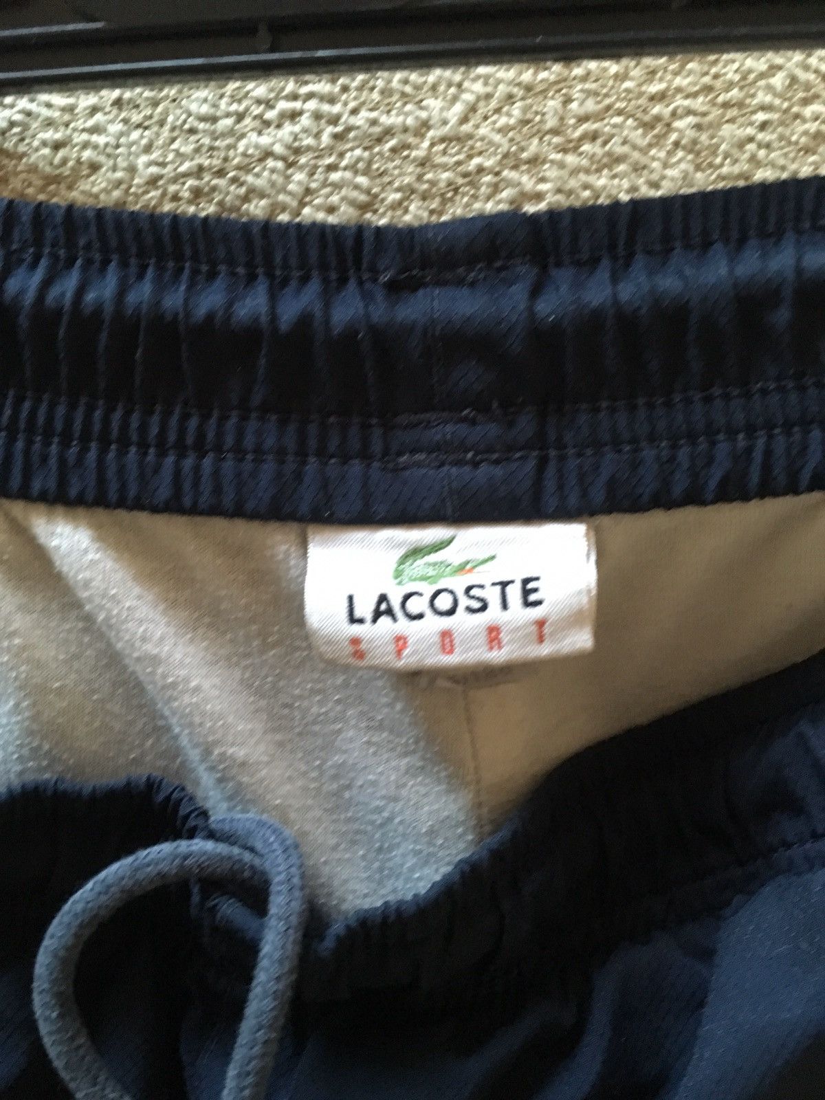 Lacoste × Vintage 90s Track Pants Supreme Champion Bape Stussy Polo Sport Size US 30 / EU 46 - 3 Thumbnail