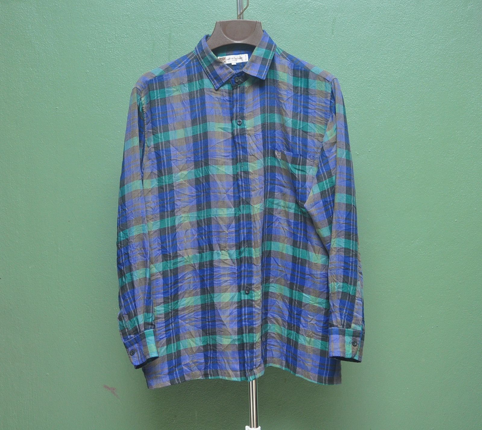 Designer × Japanese Brand Pierre Balmain Button Up Long Sleeve Shirt Size US M / EU 48-50 / 2 - 1 Thumbnail