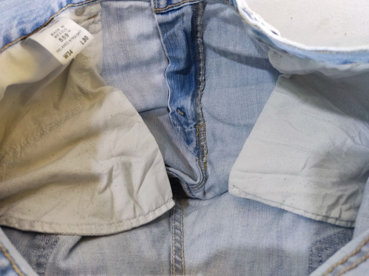 Levi's vintage levis 559 relaxed straight denim Size US 36 / EU 52 - 6 Thumbnail