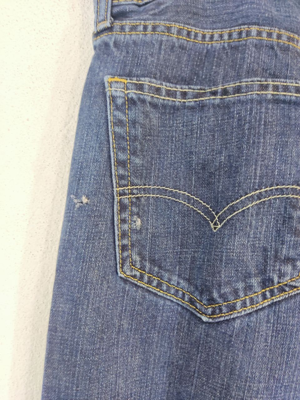 Levi's levis 559 relaxed straight distressed denim Size US 37 - 14 Thumbnail