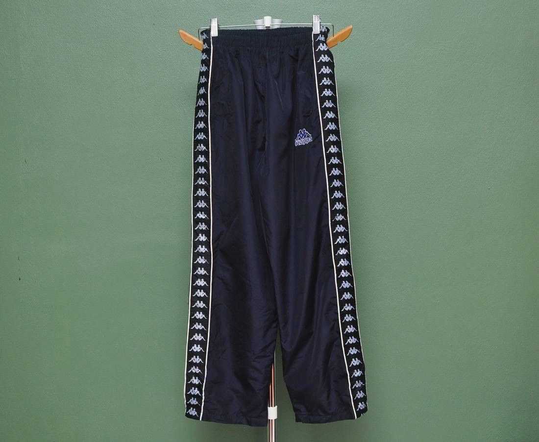 Designer × Japanese Brand × Kappa Kappa Big Logo Track Pant hip hop Fashion Style Size US 31 - 1 Thumbnail