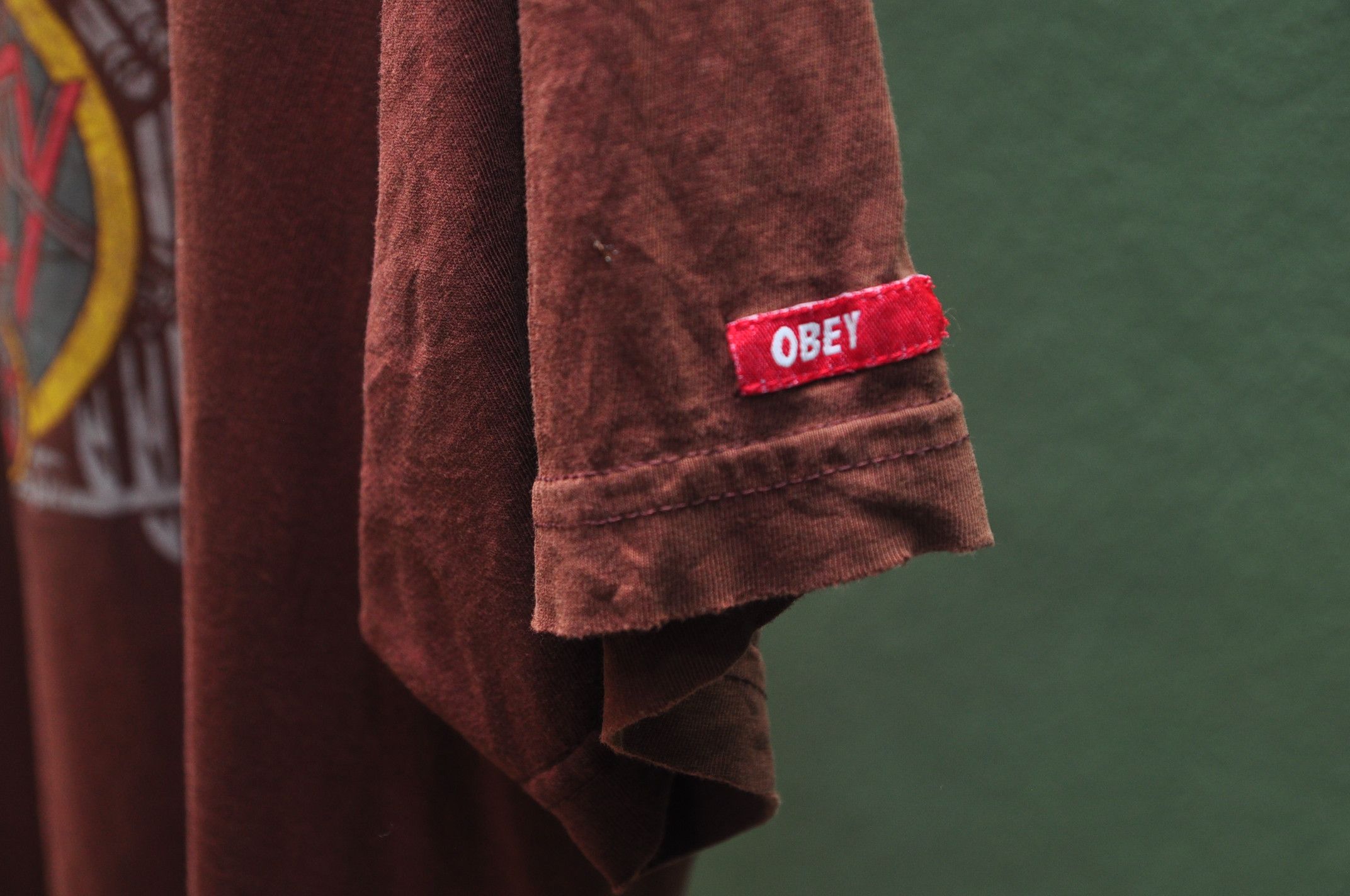 Band Tees × Designer × Japanese Brand Obey X Slayer Made In Usa Shirt Size US M / EU 48-50 / 2 - 4 Thumbnail