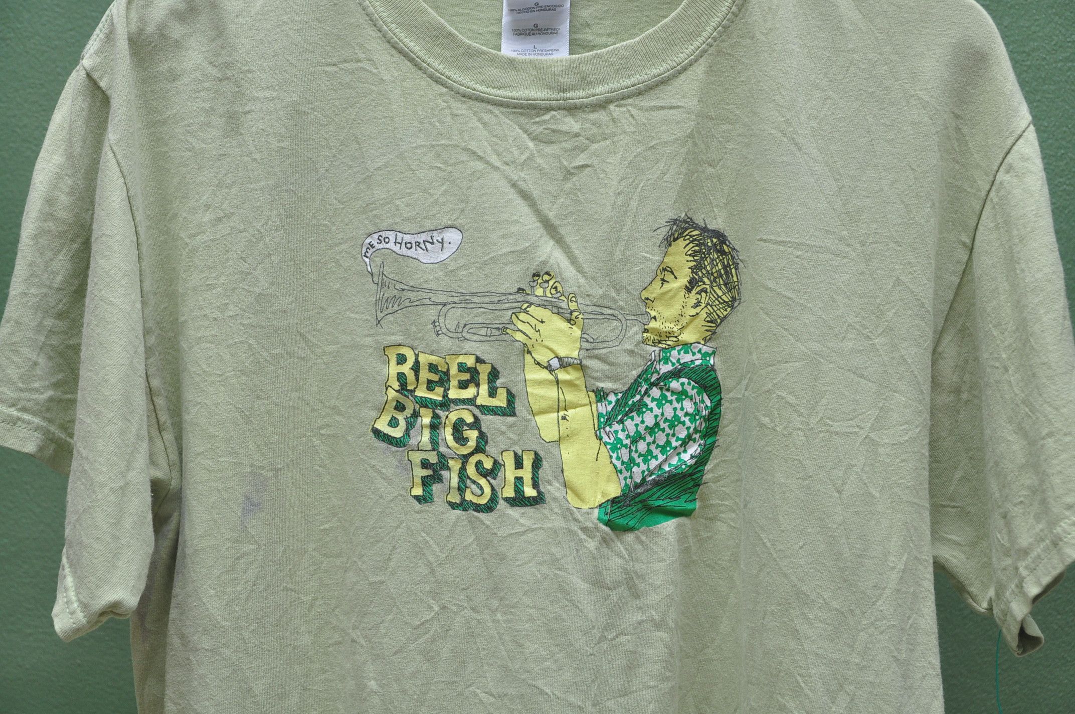 Band Tees × Designer × Japanese Brand Reel Big Fish Band Music Shirt Size US L / EU 52-54 / 3 - 2 Thumbnail