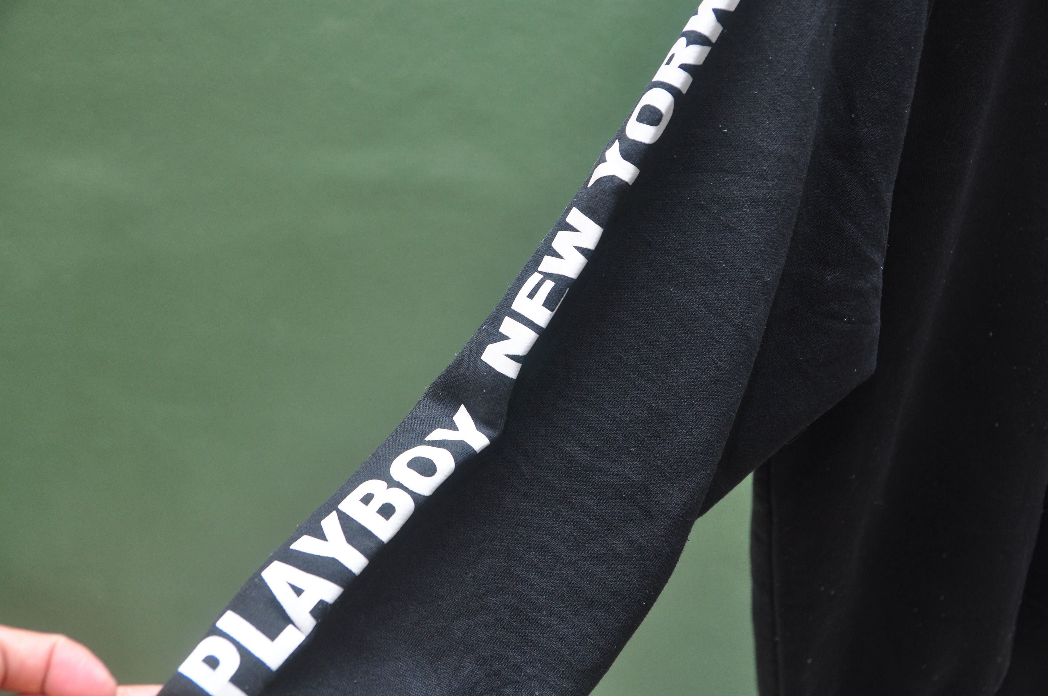 Designer × Japanese Brand × Playboy Playboy New York Black Sweater Size US M / EU 48-50 / 2 - 3 Thumbnail