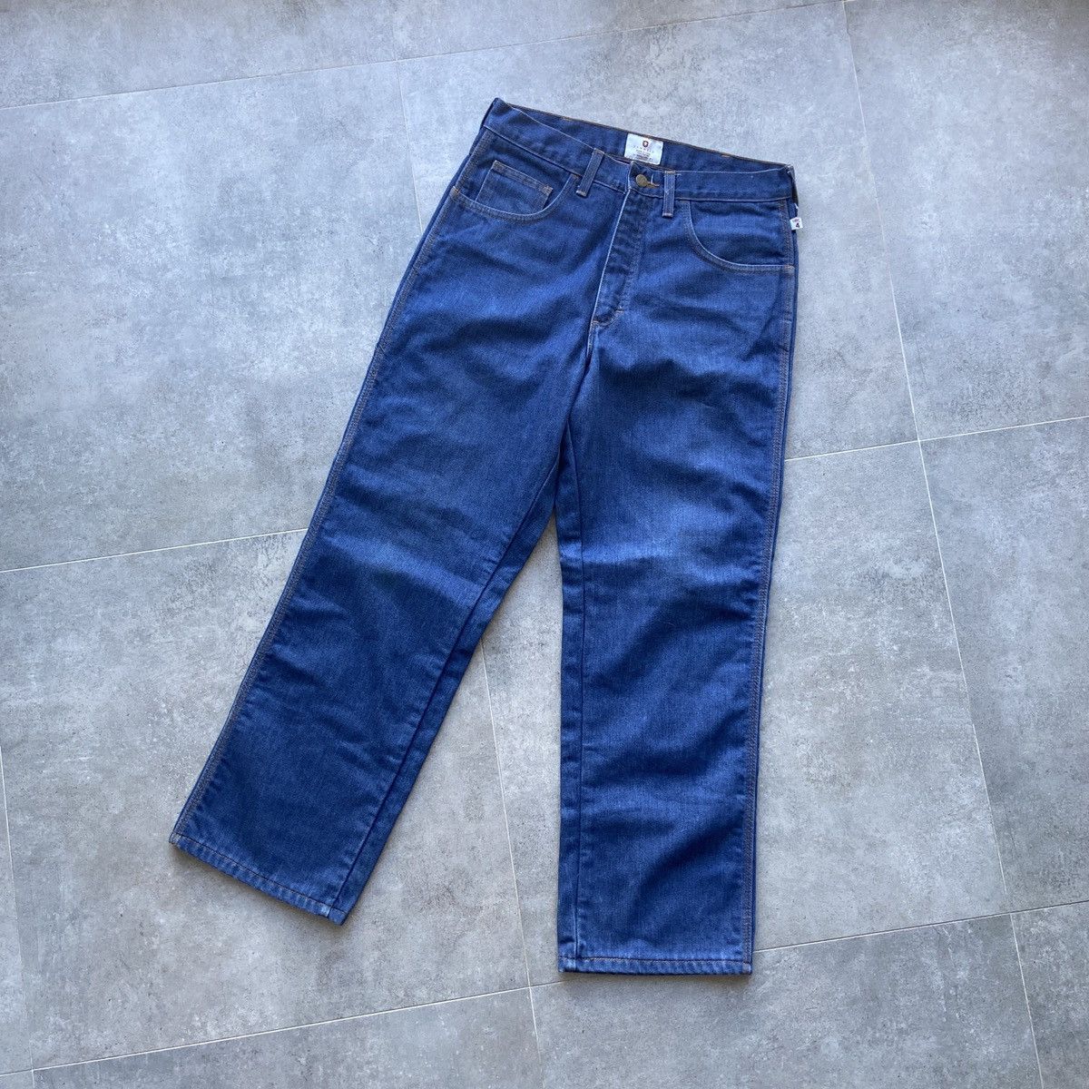 Vintage Tyndall denim jeans Made in USA flame resistant Size US 31 - 1 Thumbnail
