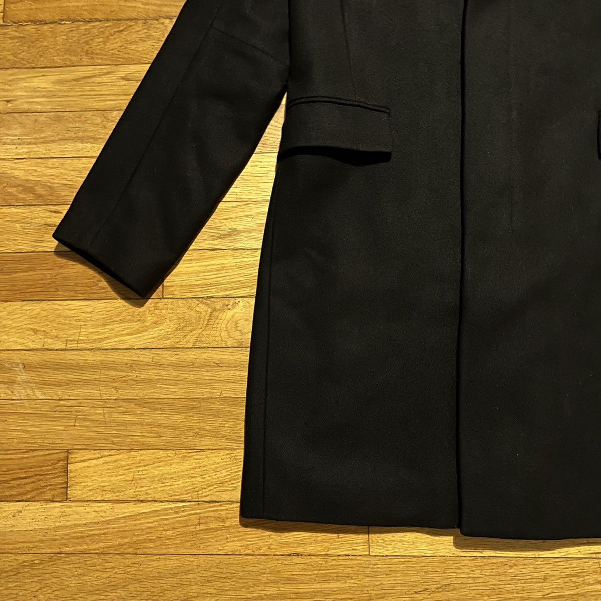 Helmut Lang Long 80% Wool Coat Size US S / EU 44-46 / 1 - 5 Thumbnail