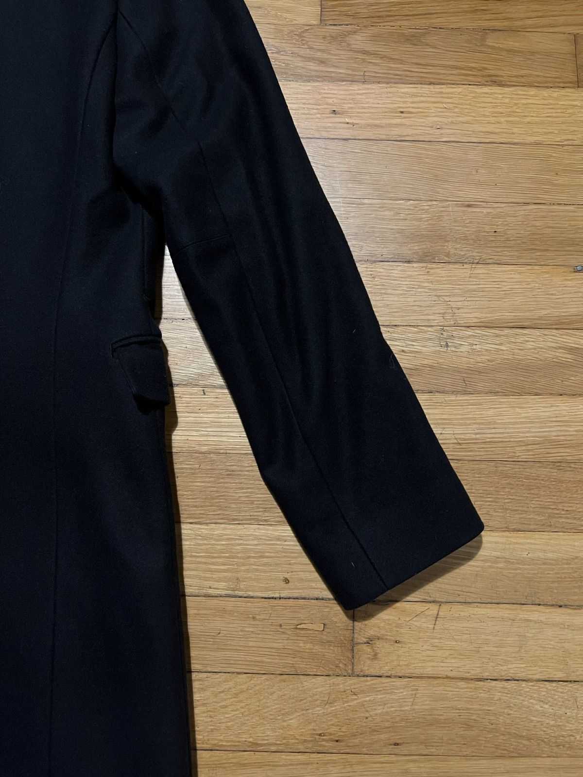 Helmut Lang Long 80% Wool Coat Size US S / EU 44-46 / 1 - 14 Thumbnail