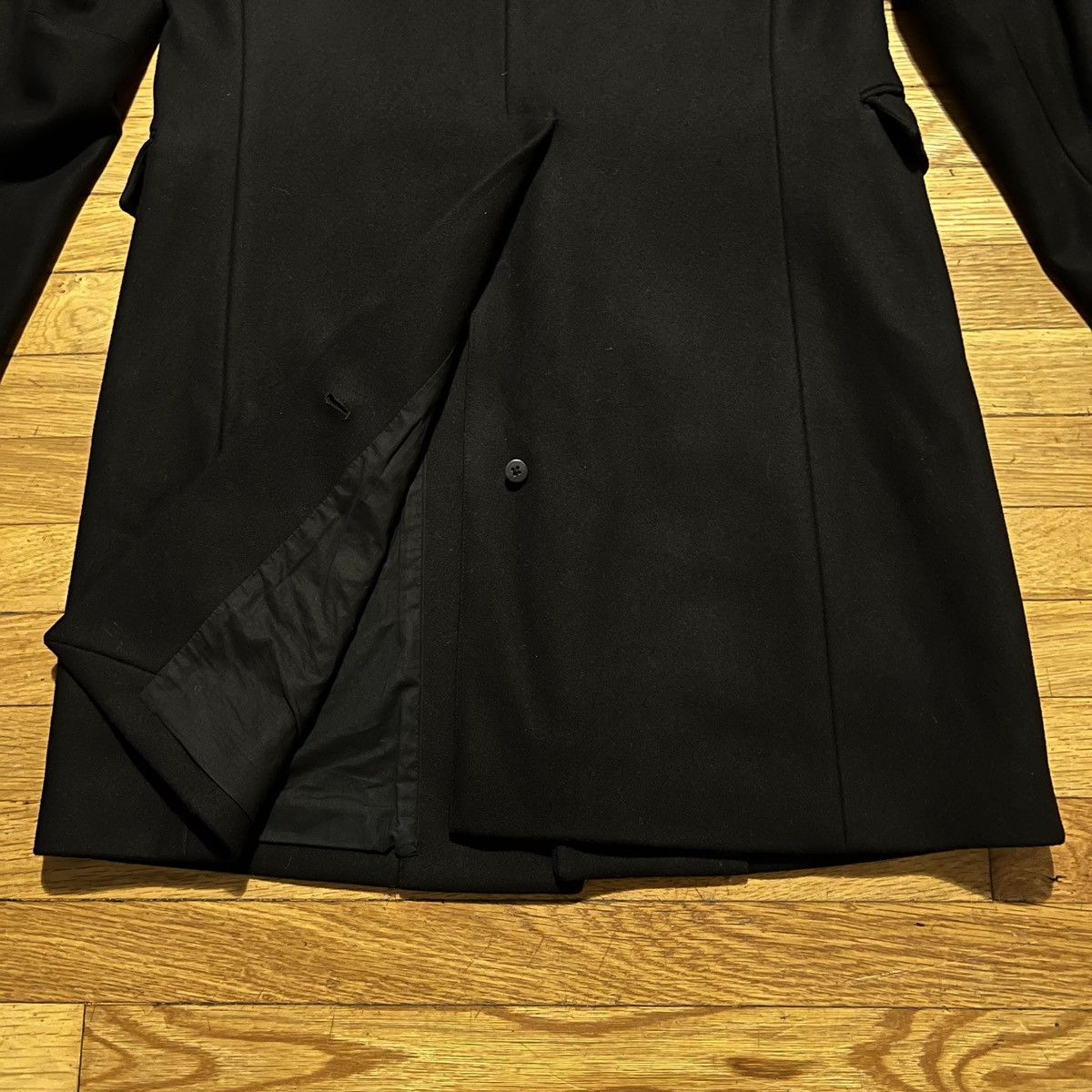 Helmut Lang Long 80% Wool Coat Size US S / EU 44-46 / 1 - 13 Thumbnail