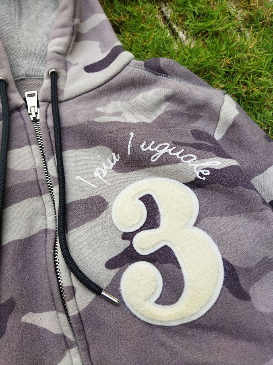 Japanese Brand 1piu1uguale3 Number Nine Camo Hoodie Size US M / EU 48-50 / 2 - 5 Thumbnail