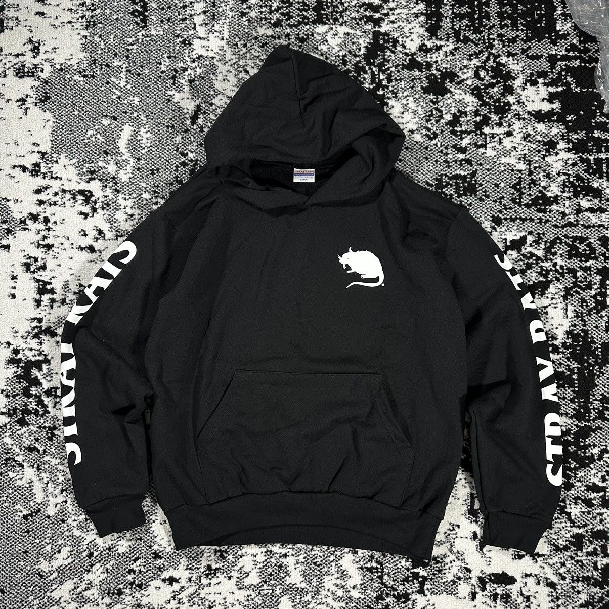 Stray Rats STRAY RATS SEWER BRIGADE HOODIE BLACK - LARGE Size US L / EU 52-54 / 3 - 2 Thumbnail