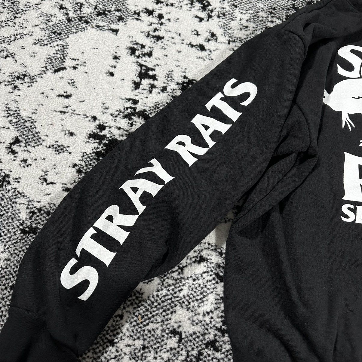 Stray Rats STRAY RATS SEWER BRIGADE HOODIE BLACK - LARGE Size US L / EU 52-54 / 3 - 5 Thumbnail