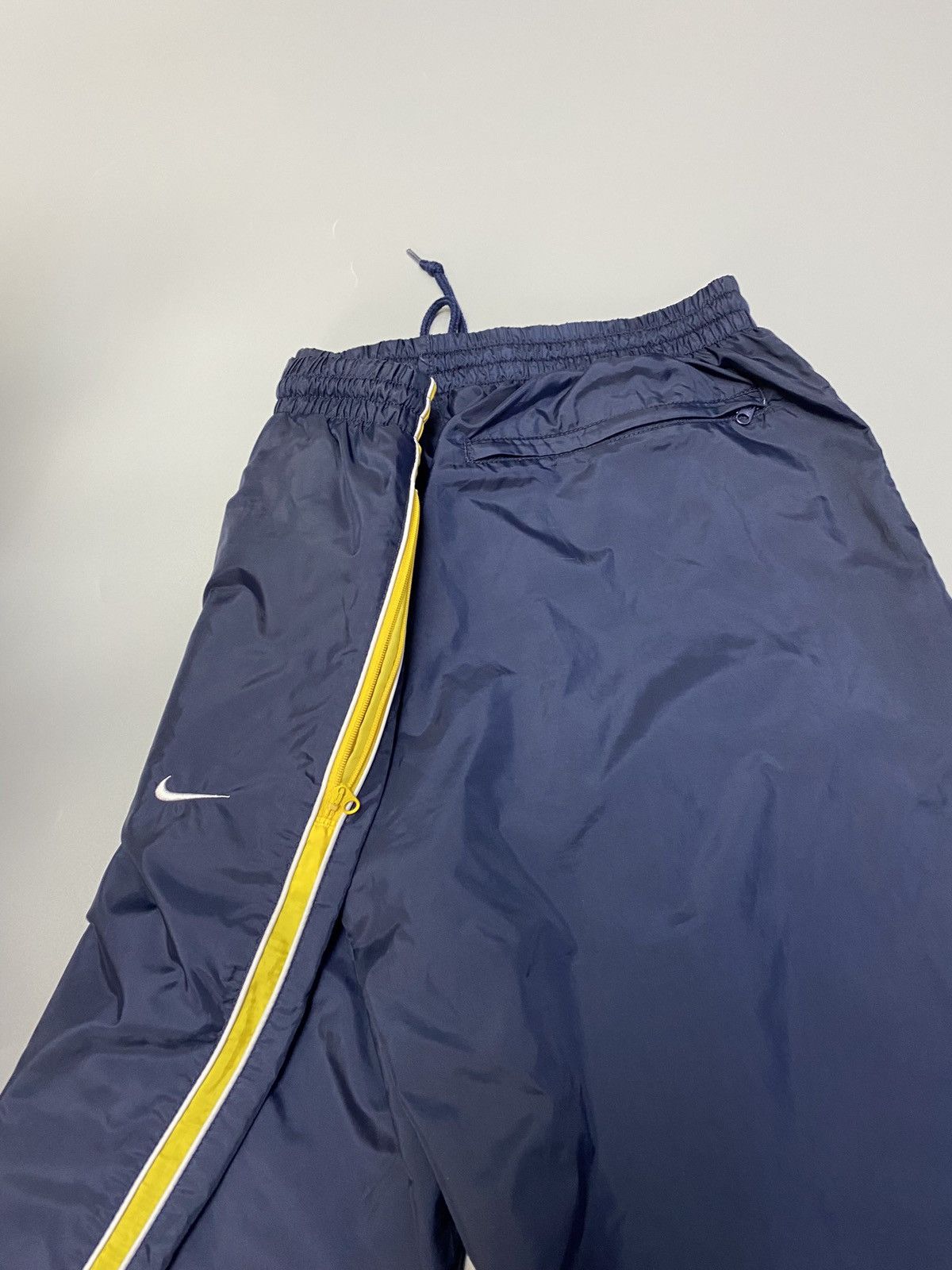 Nike × Vintage Vintage Nike Y2K Small Logo Blue Track Pants Size US 34 / EU 50 - 20 Thumbnail