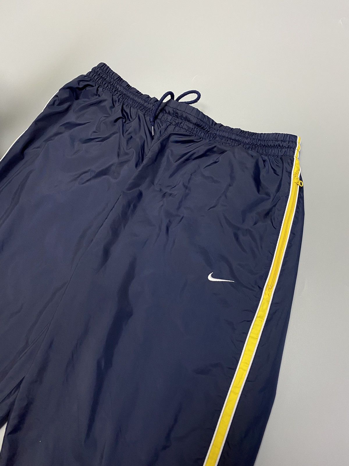Nike × Vintage Vintage Nike Y2K Small Logo Blue Track Pants Size US 34 / EU 50 - 7 Thumbnail