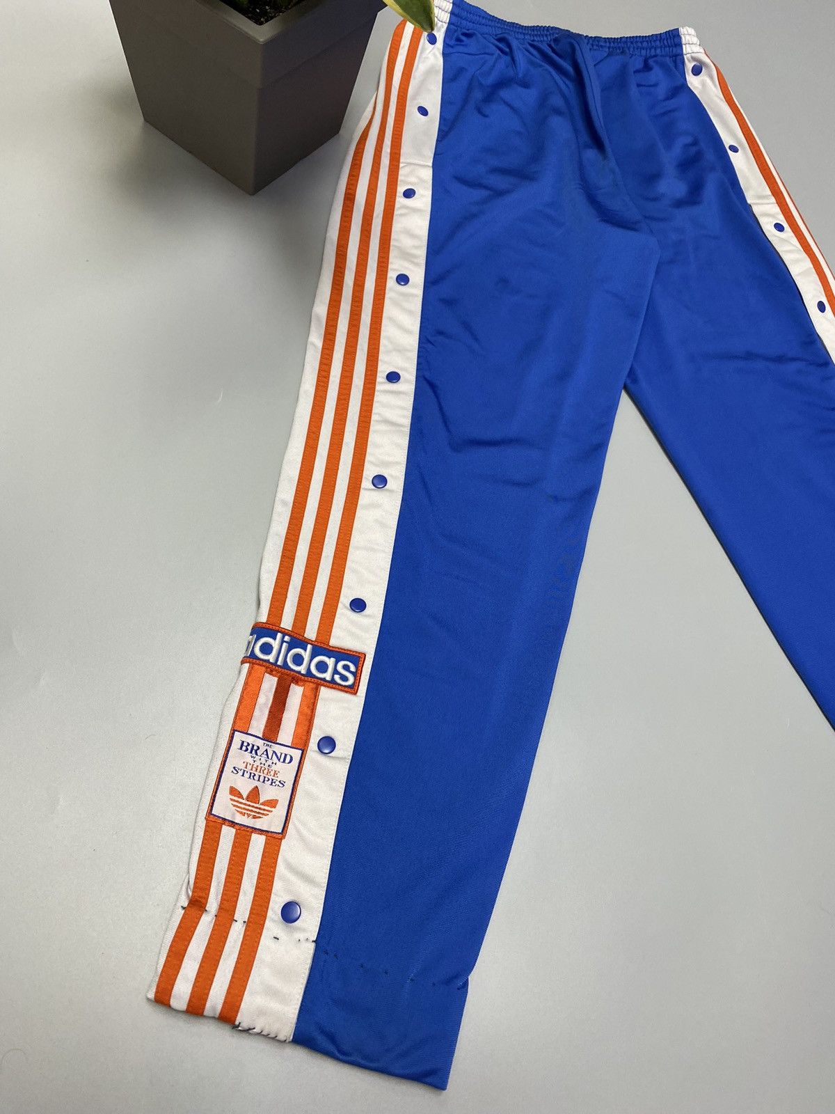 Other Vintage Adidas Basketball Side Buttons Track Pants Size US 32 / EU 48 - 21 Thumbnail