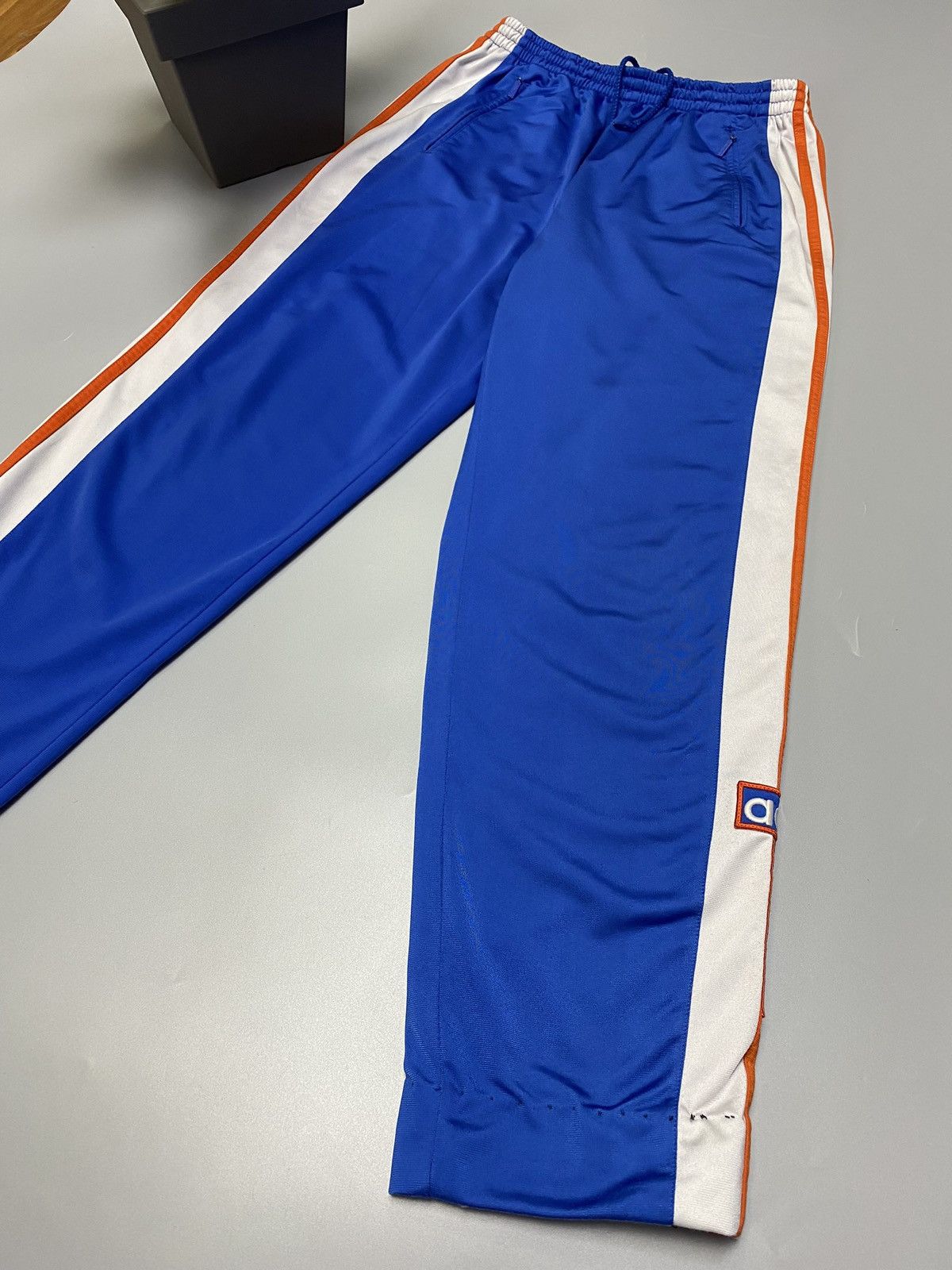 Other Vintage Adidas Basketball Side Buttons Track Pants Size US 32 / EU 48 - 3 Thumbnail