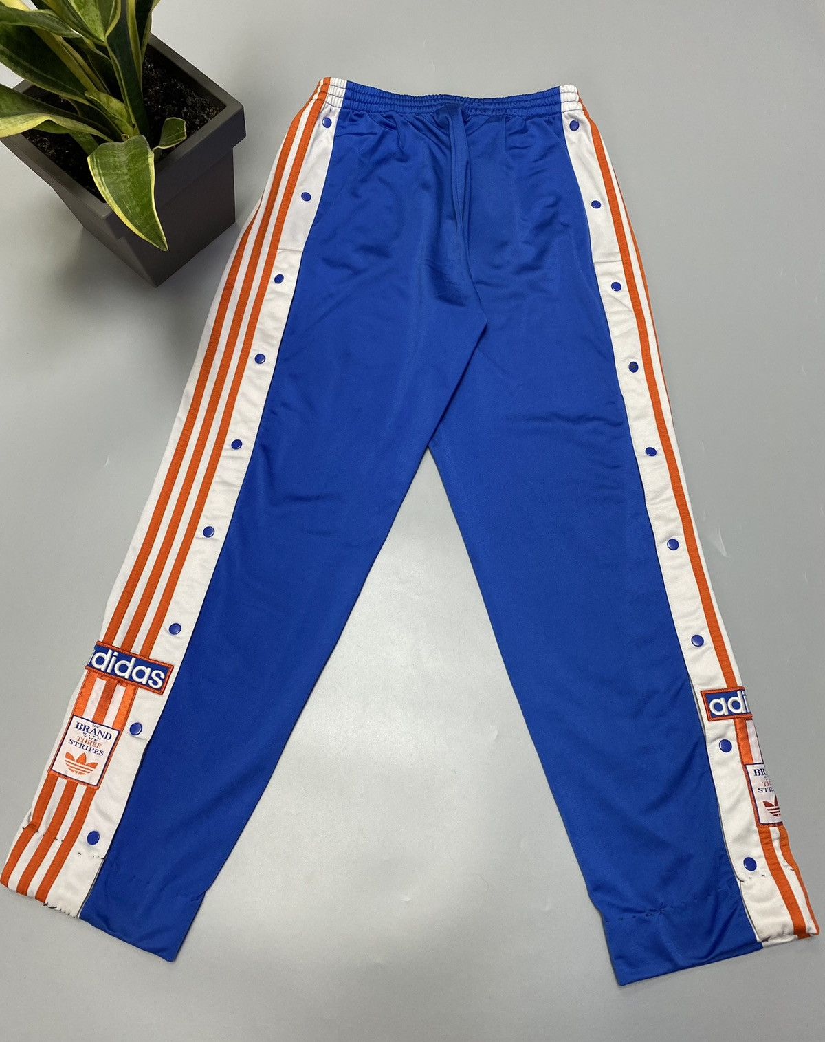 Other Vintage Adidas Basketball Side Buttons Track Pants Size US 32 / EU 48 - 20 Thumbnail