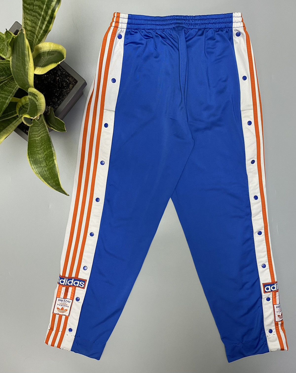 Other Vintage Adidas Basketball Side Buttons Track Pants Size US 32 / EU 48 - 19 Thumbnail