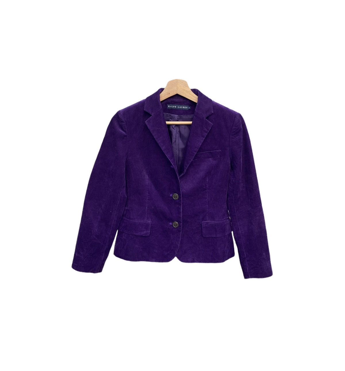 Ralph Lauren Vintage Ralph Lauren Corduroy Blazer Size XS / US 0-2 / IT 36-38 - 1 Thumbnail