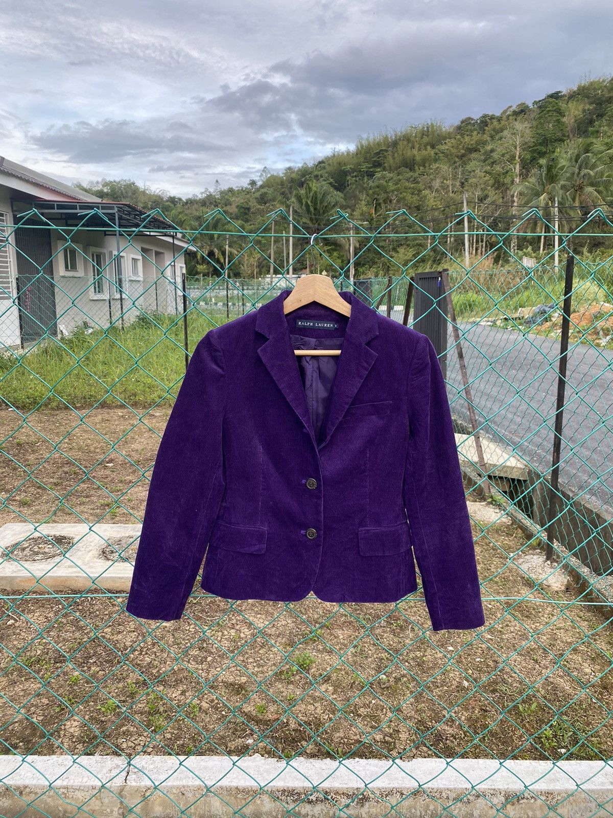 Ralph Lauren Vintage Ralph Lauren Corduroy Blazer Size XS / US 0-2 / IT 36-38 - 2 Thumbnail