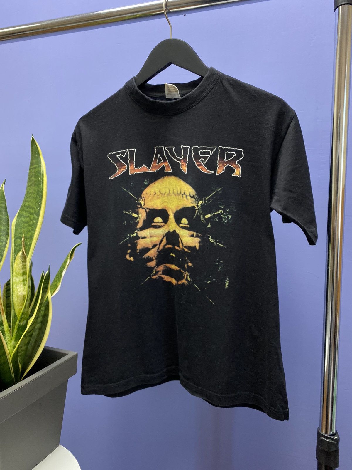 Other Vintage Slayer Rock Band T Shirt Size US S / EU 44-46 / 1 - 2 Thumbnail