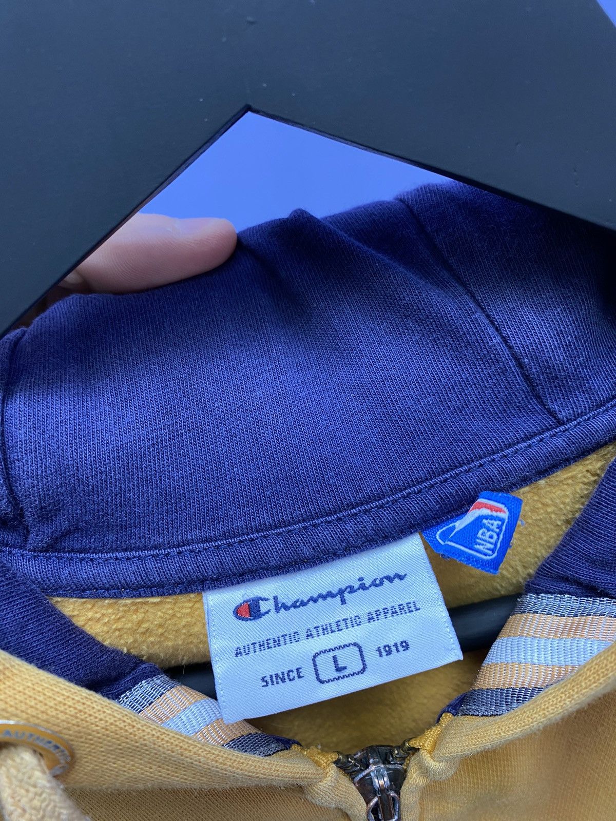 Champion × NBA × Vintage Champion Cleveland Cavaliers NBA Zip Hoodie Size L Size US L / EU 52-54 / 3 - 15 Thumbnail