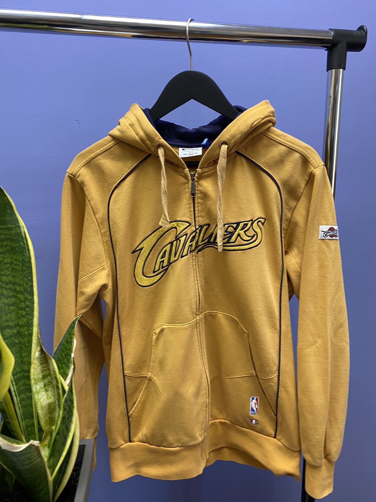 Champion × NBA × Vintage Champion Cleveland Cavaliers NBA Zip Hoodie Size L Size US L / EU 52-54 / 3 - 6 Thumbnail