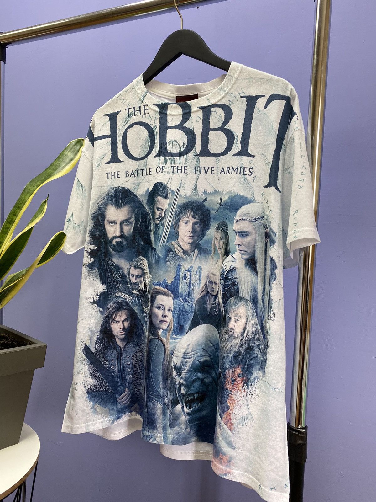 Other Hobbit: The Battle Of The Five Armies Movie Promo T Shirt Size US XL / EU 56 / 4 - 2 Thumbnail