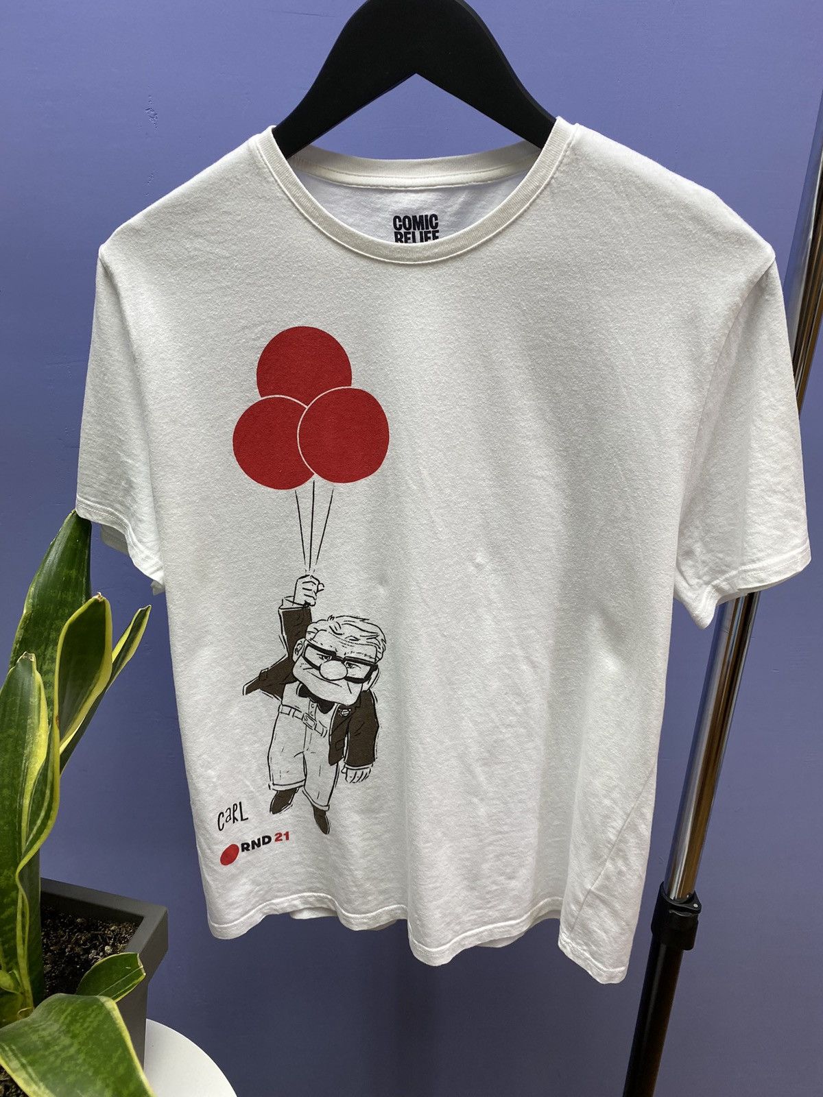 Cartoon Network × Disney “Up” Cartoon Disney Movie x Comic Relief T Shirt Karl Pixar Size US M / EU 48-50 / 2 - 5 Thumbnail