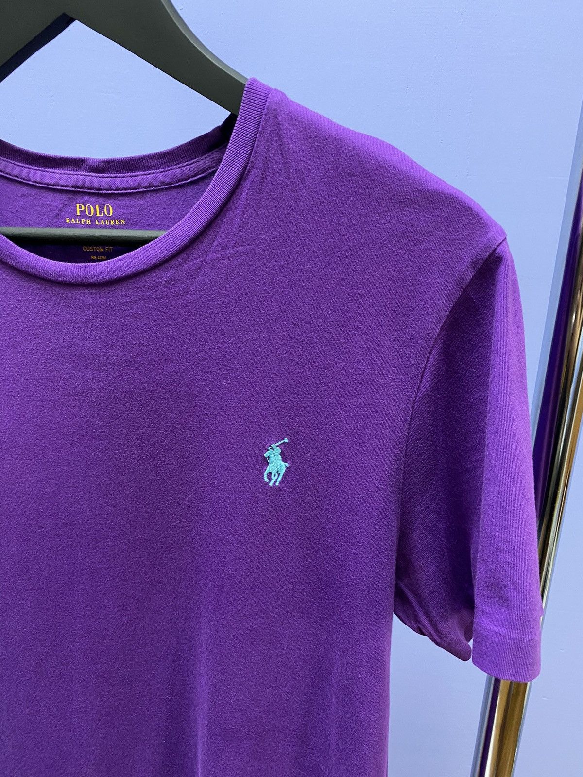 Other Polo Ralph Lauren Purple Small Logo T shirt Size US M / EU 48-50 / 2 - 7 Thumbnail