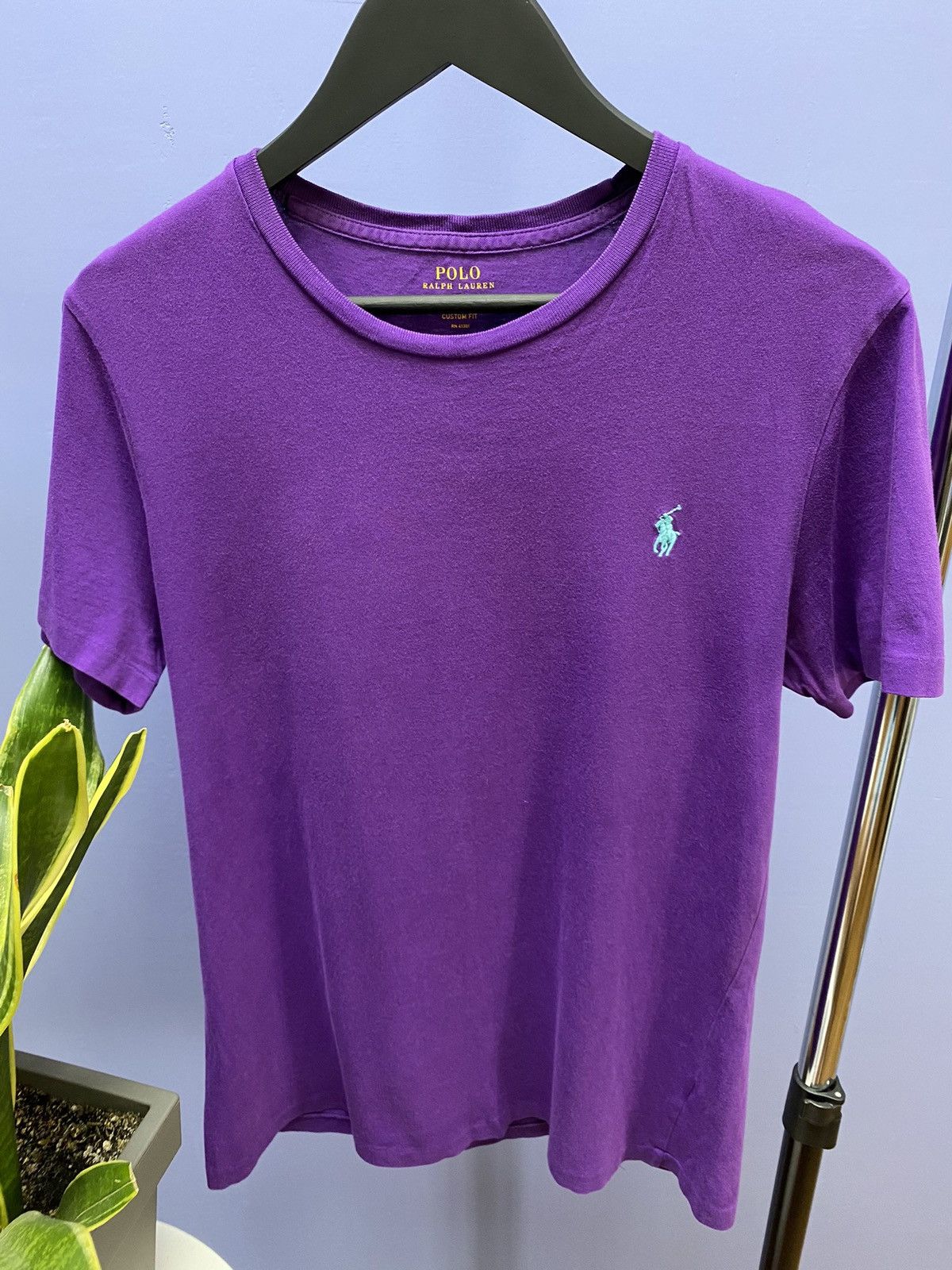Other Polo Ralph Lauren Purple Small Logo T shirt Size US M / EU 48-50 / 2 - 5 Thumbnail