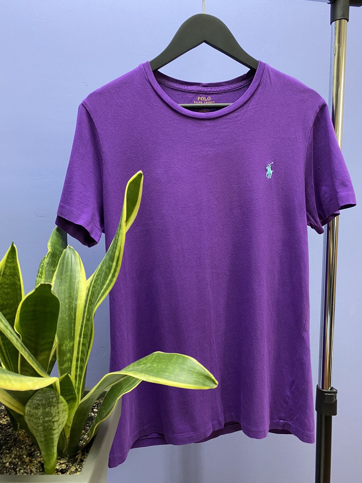 Other Polo Ralph Lauren Purple Small Logo T shirt Size US M / EU 48-50 / 2 - 3 Thumbnail