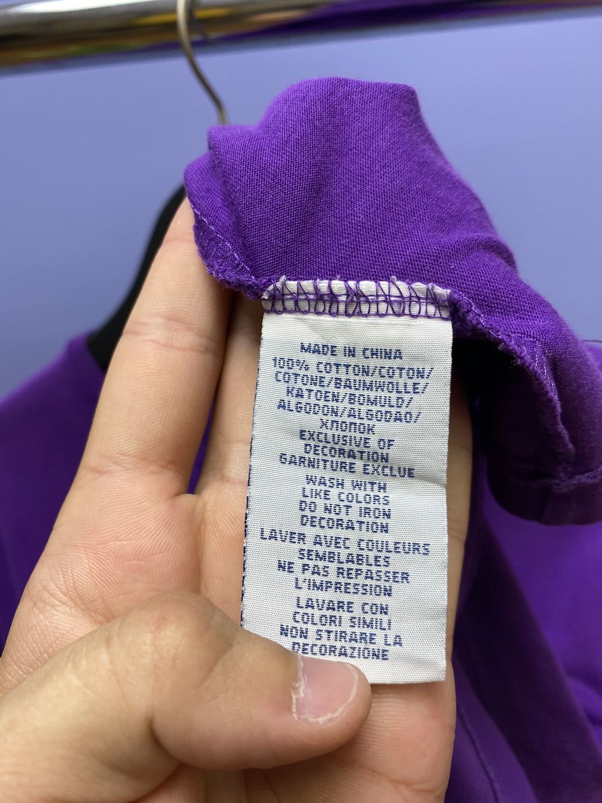 Other Polo Ralph Lauren Purple Small Logo T shirt Size US M / EU 48-50 / 2 - 9 Thumbnail
