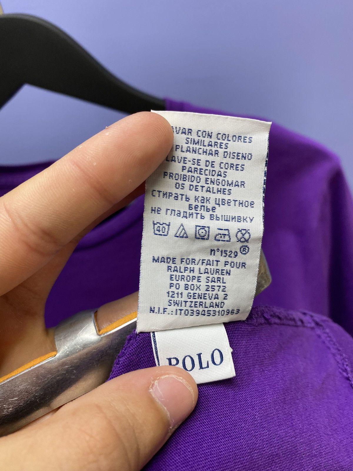 Other Polo Ralph Lauren Purple Small Logo T shirt Size US M / EU 48-50 / 2 - 10 Thumbnail