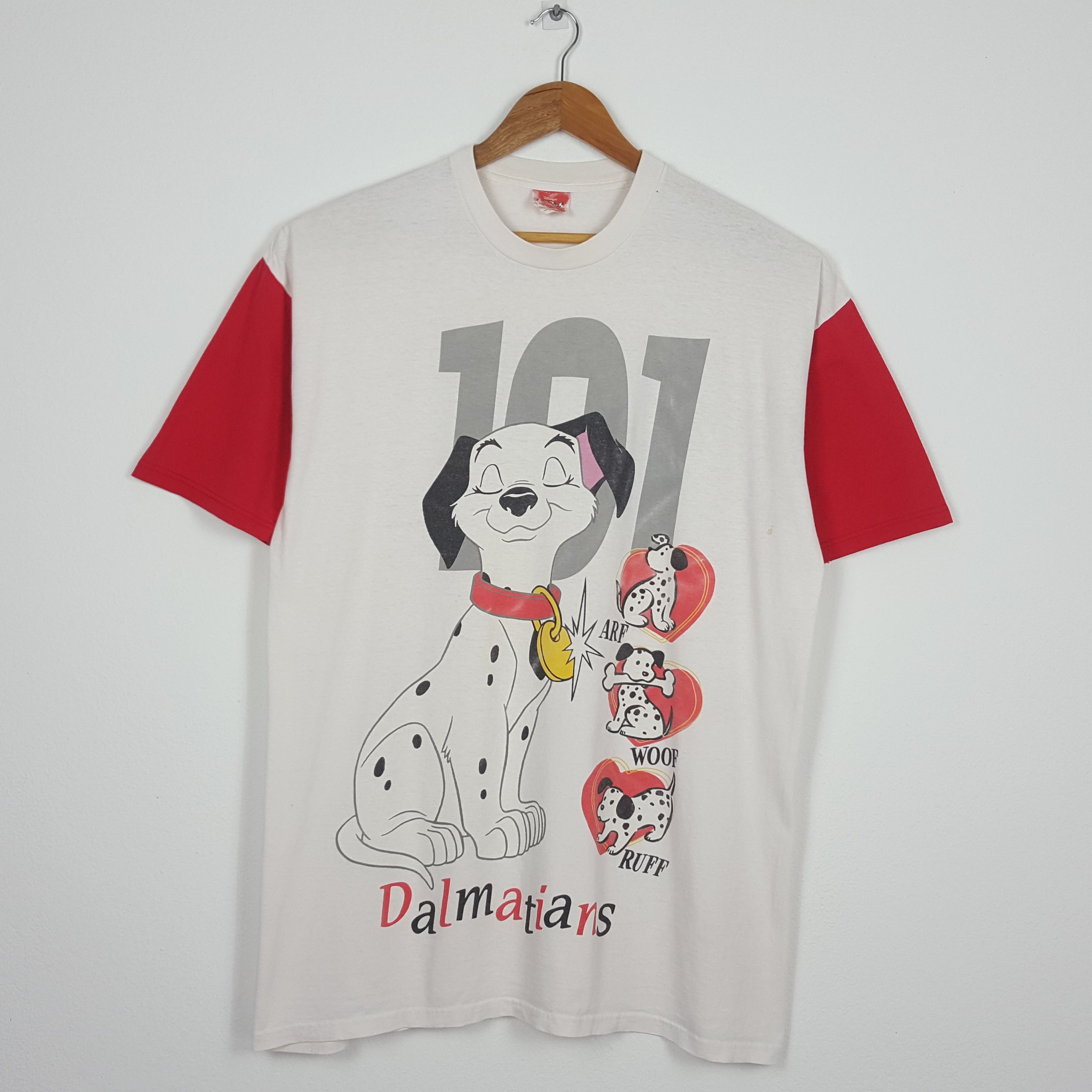 Cartoon Network × Disney × Vintage Vintage 90's 101 DALMATIANS Disney's Adventure Movie Tees Size US XL / EU 56 / 4 - 1 Thumbnail