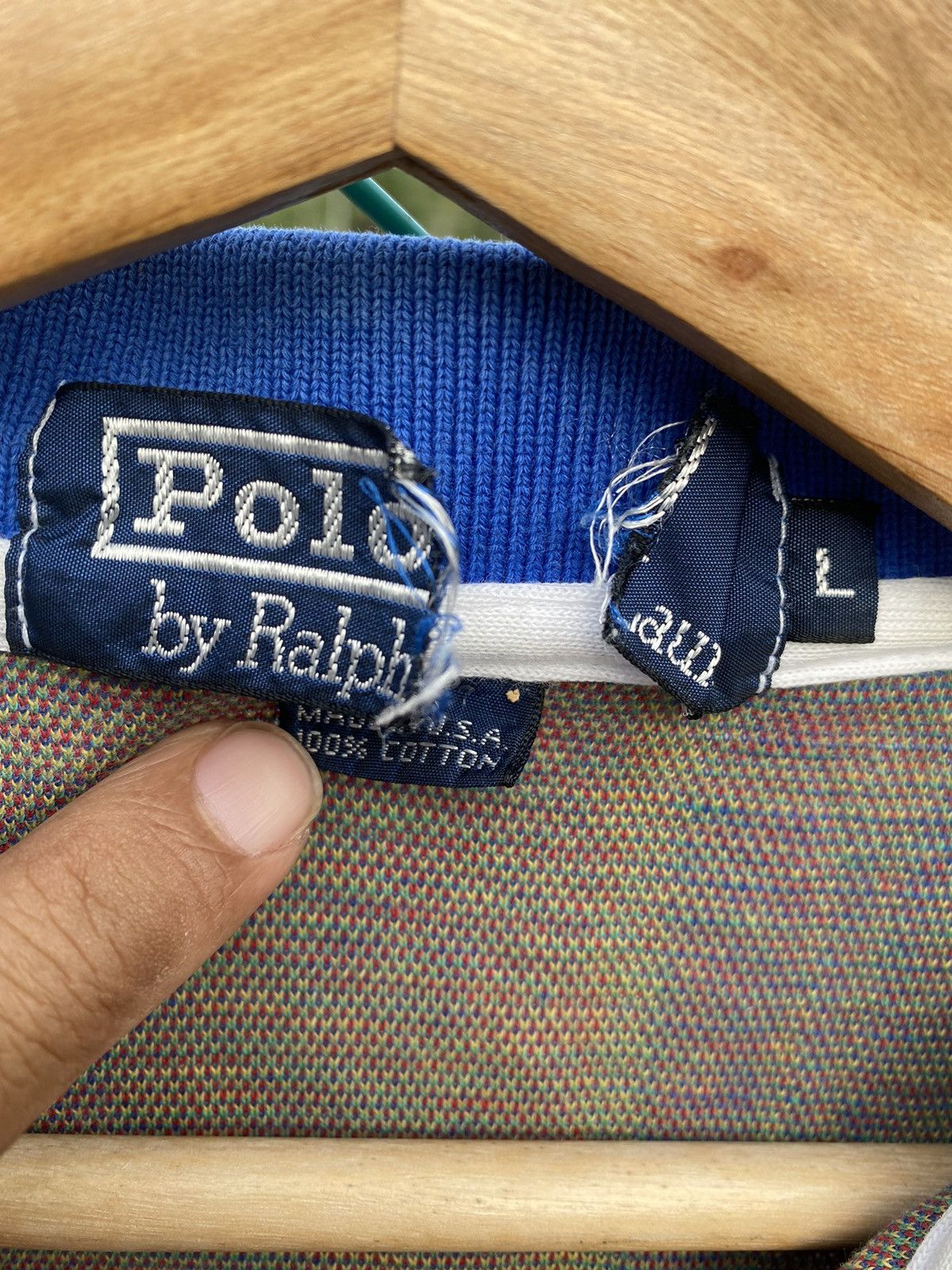 Vintage Polo Ralph Lauren Polo tee Size US L / EU 52-54 / 3 - 7 Thumbnail