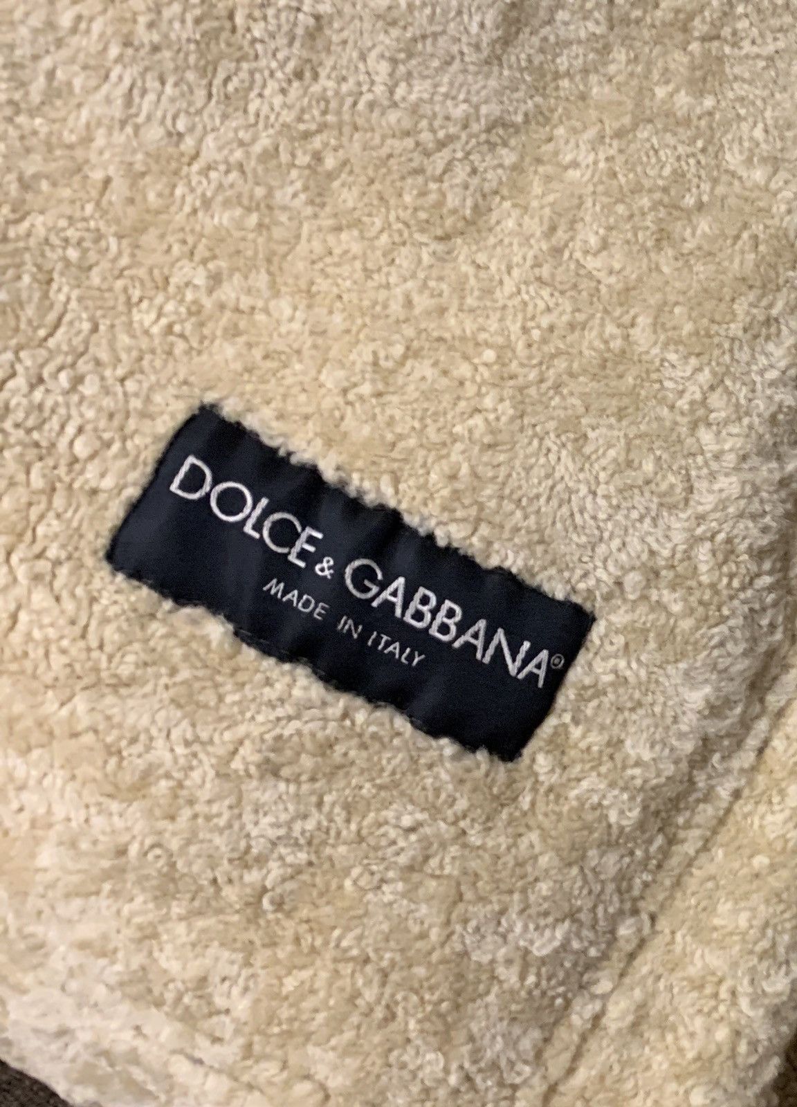 Dolce & Gabbana Oversize shearling bomber jacket Size US M / EU 48-50 / 2 - 11 Thumbnail