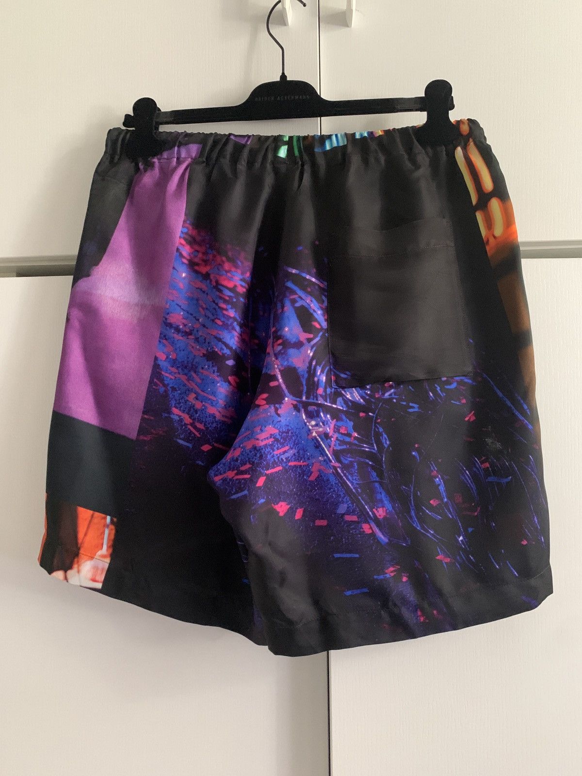 Dries Van Noten Len Lye multicolor shorts Size US 34 / EU 50 - 4 Thumbnail