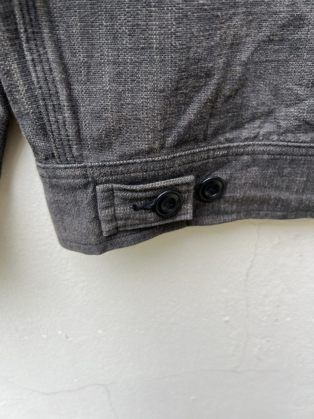 Sugar Cane Vintage Sugar Cane Japan Sun Fade Wax Denim Work Jacket Size US L / EU 52-54 / 3 - 16 Thumbnail