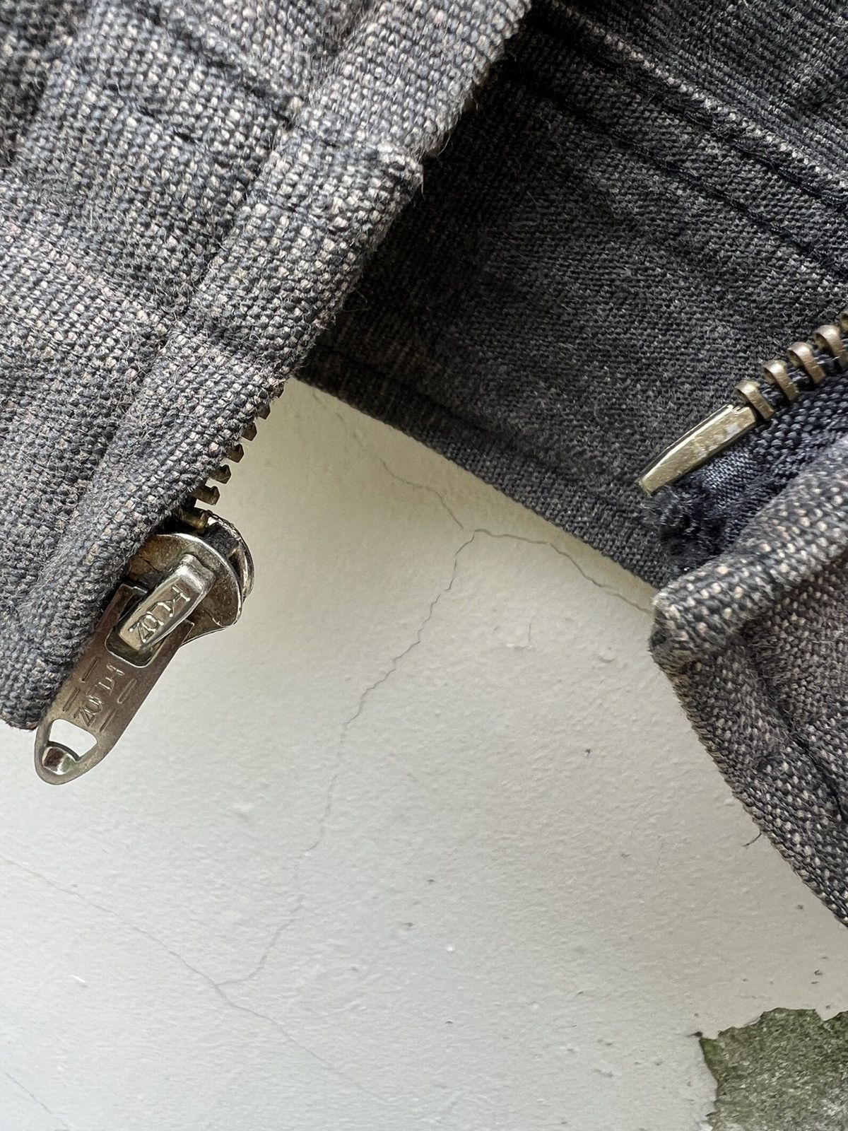 Sugar Cane Vintage Sugar Cane Japan Sun Fade Wax Denim Work Jacket Size US L / EU 52-54 / 3 - 18 Thumbnail