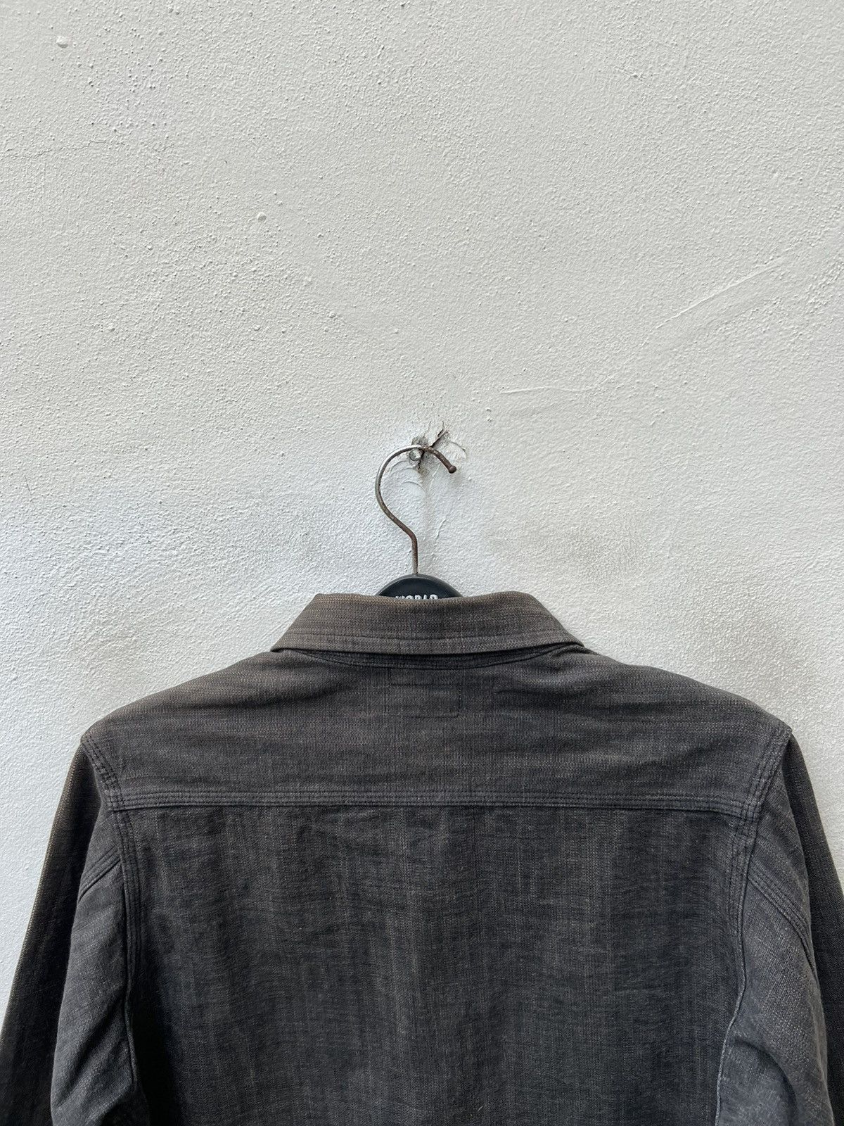Sugar Cane Vintage Sugar Cane Japan Sun Fade Wax Denim Work Jacket Size US L / EU 52-54 / 3 - 13 Thumbnail
