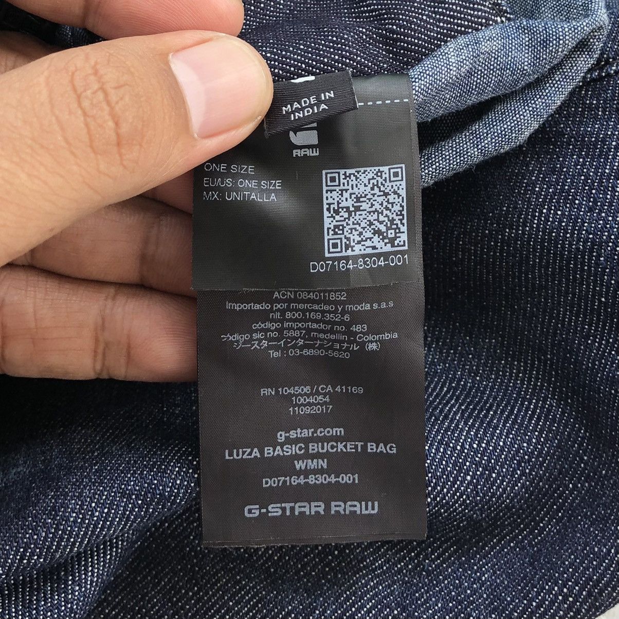 G-Star G-STAR RAW Denim Tote Bag Distressed Style Size ONE SIZE - 11 Thumbnail