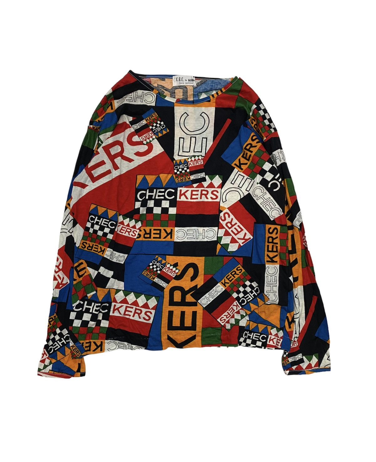 20471120 × Hysteric Glamour × Japanese Brand 90s Made in Japan Checkered all over print hysteric w&lt Size S / US 4 / IT 40 - 1 Thumbnail