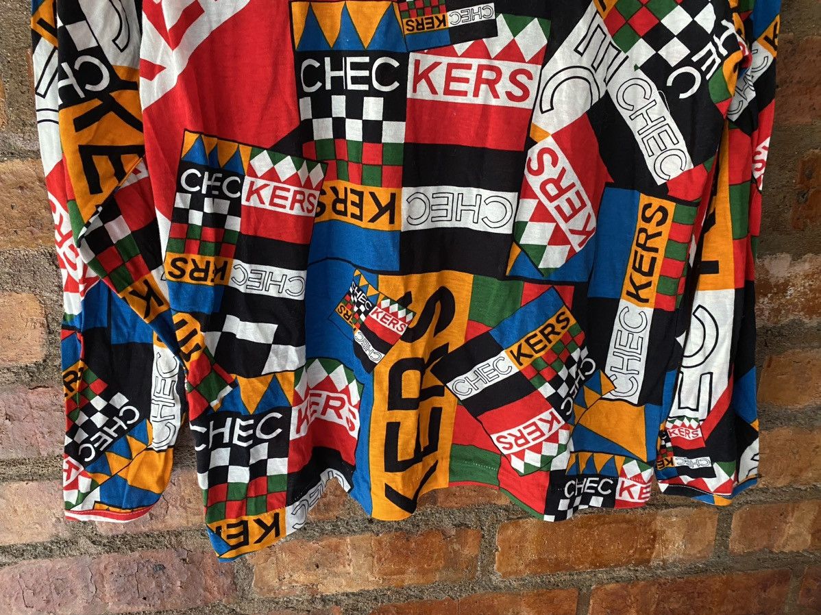20471120 × Hysteric Glamour × Japanese Brand 90s Made in Japan Checkered all over print hysteric w&lt Size S / US 4 / IT 40 - 4 Thumbnail