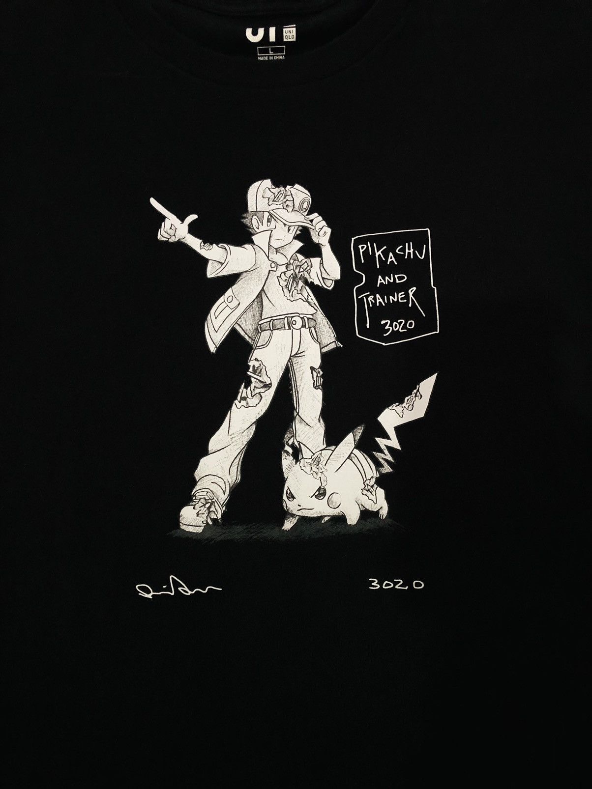Anime LIMITED ANIME Daniel Arsham x Pokemon UT Tshirt Size US L / EU 52-54 / 3 - 3 Thumbnail