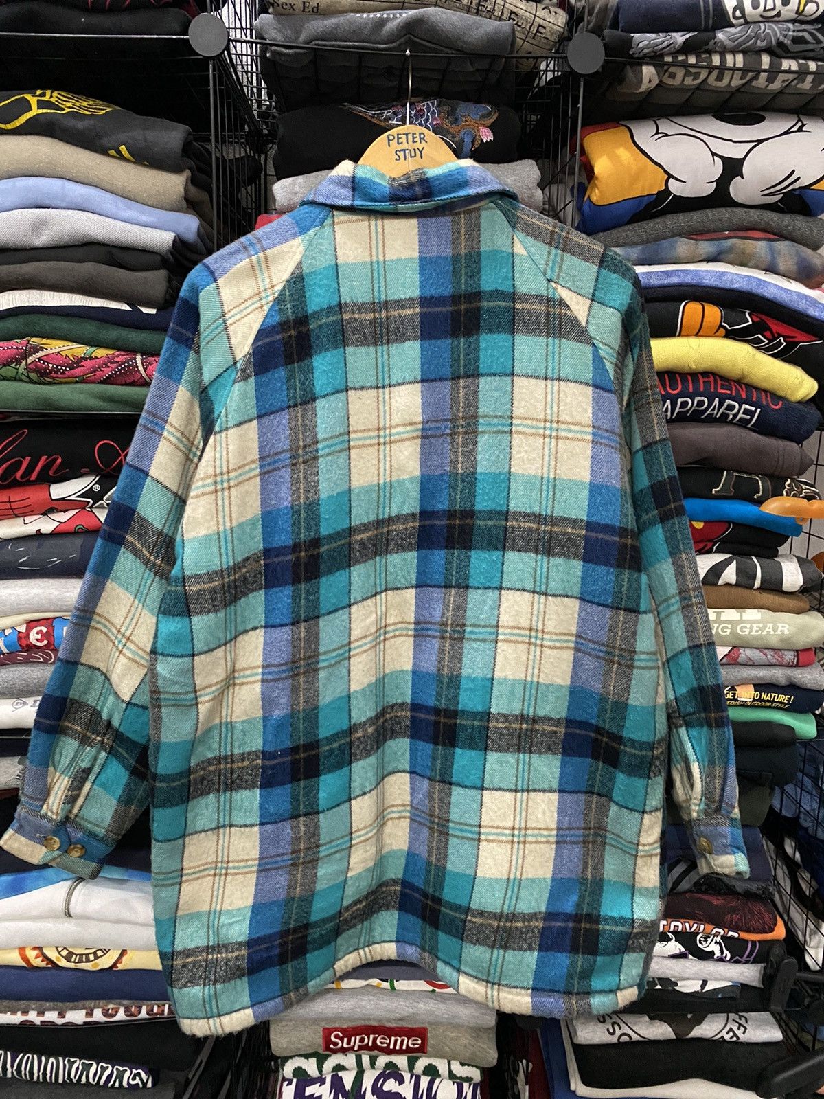 Flannel × Japanese Brand × Vintage Vintage free farm hand Flannel Jacket Size US L / EU 52-54 / 3 - 2 Thumbnail